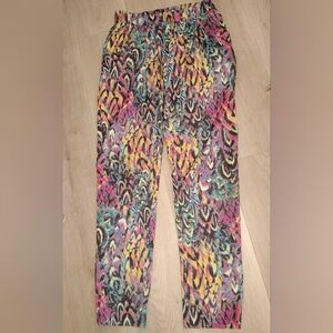 Elliatt Slouchy Special Occasion Abstract Pattern Pants S